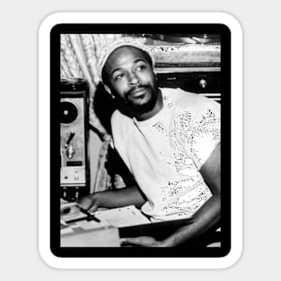 Marvin Gaye Lyrics Sticker